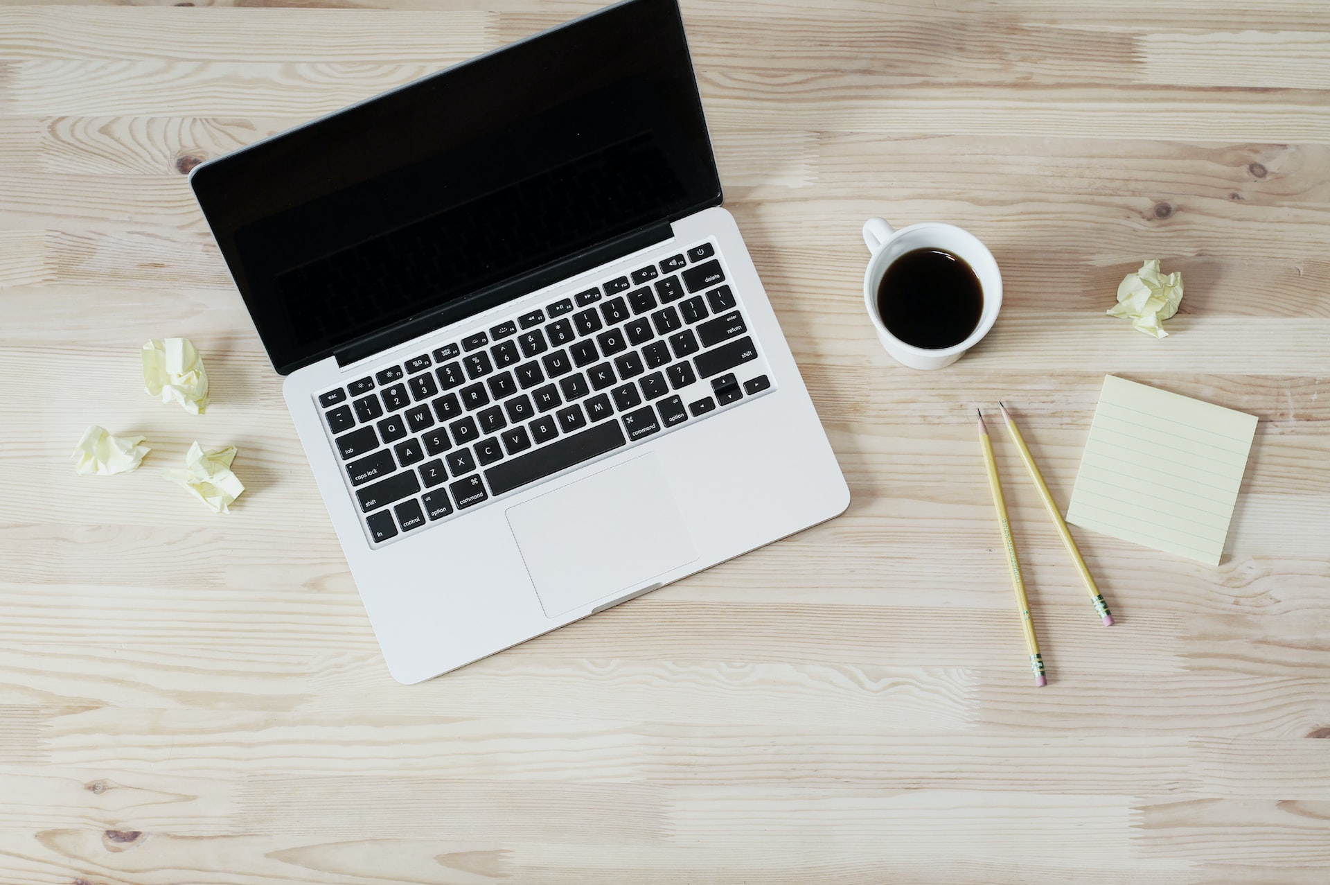 Stock image of a laptop 